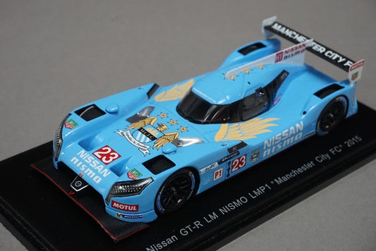 1:43 SPARK S4561 Nissan GT-R LM Nismo LMP1 Manchester City FC 2015 #23