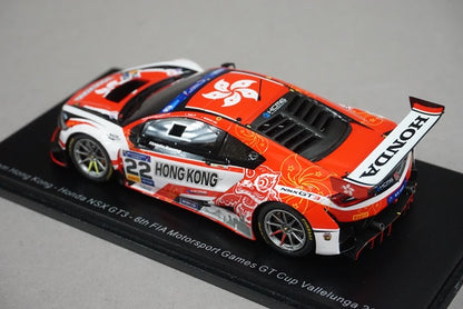 1:43 SPARK S6313 Honda NSX GT3 FIA Motorsport Games GT Cup Vallelunga 2019 Team Hong Kong #22