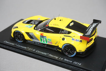 1:43 SPARK S4228 Chevrolet Corvette C7.R LM Racing 2014 #74