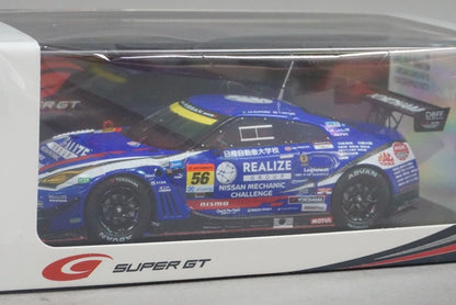 1:43 SPARK SGT083 Realize Nissan Mechanic Challenge GT-R KONDO Racing GT300 Super GT 2023 #56