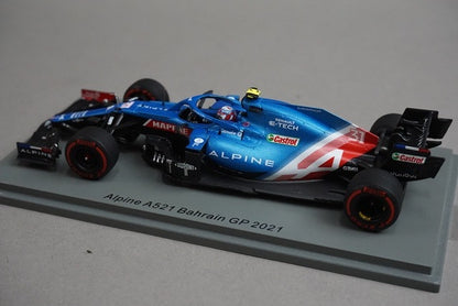 1:43 SPARK S7665 Alpine A521 Bahrain GP 2021 #31 model car