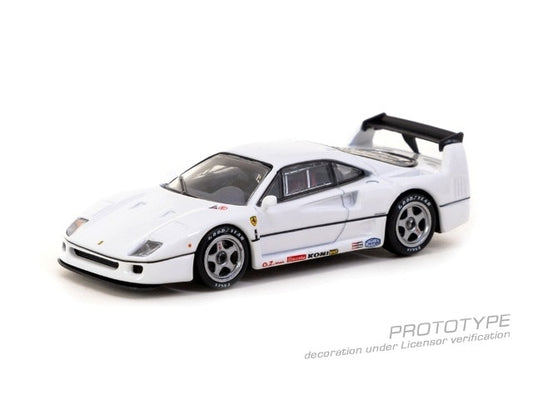 T64R-076-WH Tarmac Works 1:64 Ferrari F40 Lightweight White