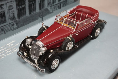 1:43 MINICHAMPS 436012031 Horch 853 Cabriolet 1938 Red/Black