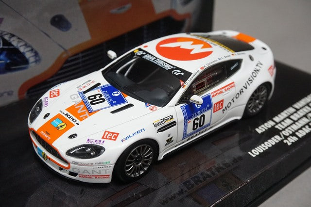 1:43 MINICHAMPS 437101360 Aston Martin Vantage V8 24h Nurburgring 2010 #60