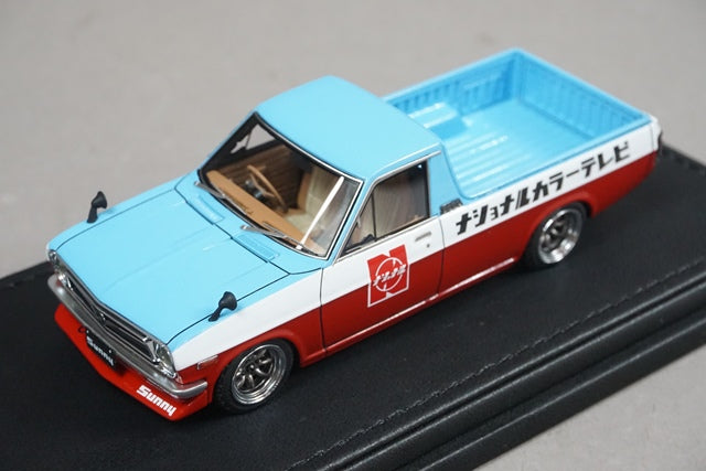 1:43 ignition model IG1118 NISSAN SUNNY TRUCK LONG Blue/White/Red