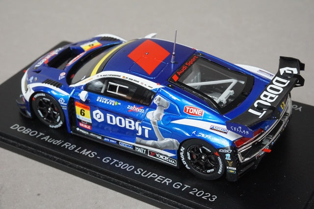 1:43 SPARK SGT068 DOBOT Audi R8 LMS GT300 Super GT 2023 #6