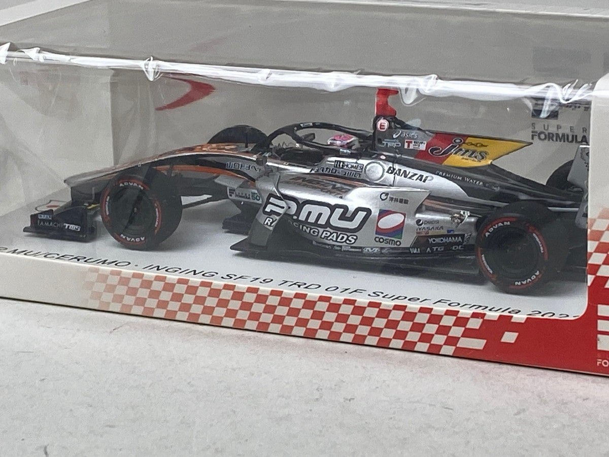 1:43 SPARK SJ124 P.MU/Selmo Inging SF19 TRD 01F Super Formula 2022 #38 Sho Tsuboi