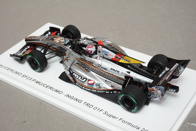 1:43 SPARK SFJ015 P.MU/Selmo Inging SF23 TRD 01F Super Formula 2023 #38 Sho Tsuboi