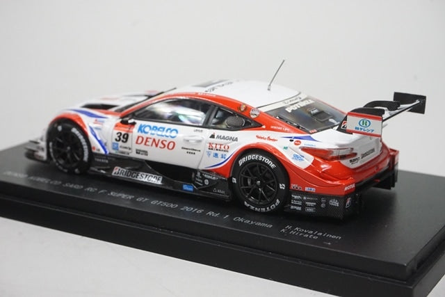 1:43 EBBRO 45388 LEXUS DENSO KOBELCO SARD RC F Super GT GT500 Okayama 2016 #39