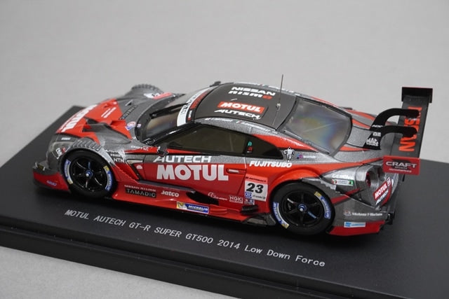 1:43 EBBRO 45100 Nissan Motul Autech GT-R Super GT500 2014 #23 Low Downforce