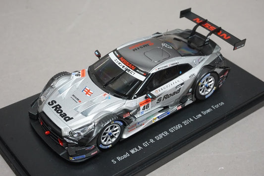 1:43 EBBRO 45102 S Road Mora GT-R Super GT500 2014 Lowdown Force #46