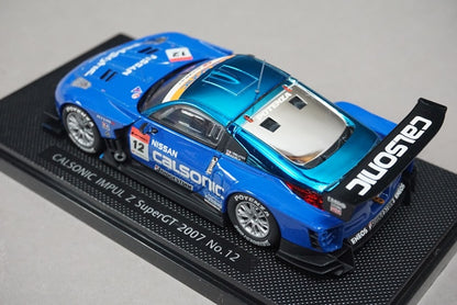 1:43 EBBRO 43915 Nissan CALSONIC IMPUL Z SUPER GT 2007 #12