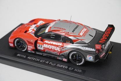 1:43 EBBRO 44128 Nissan MOTUL AUTECH GT-R Fuji Super GT500 #22 model car