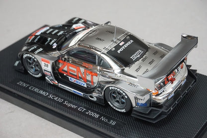 1:43 EBBRO 44055 Lexus ZENT SELMO SC430 Super GT 2008 #38