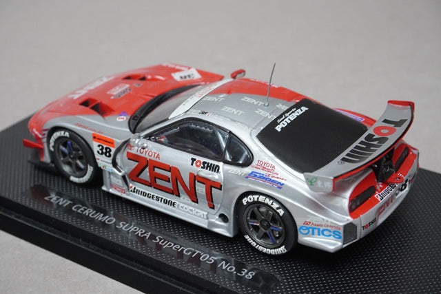 1:43 EBBRO 43695 Toyota ZENT CELMO Supra SUPER GT 2005 #38