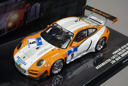 1:43 MINICHAMPS 436108909 Porsche 911 GT3R Hybrid 24h Nurburgring 2010 #9