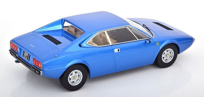 KKDC181202 KK scale 1:18 Ferrari 208 GT4 1975 Light Blue Metallic