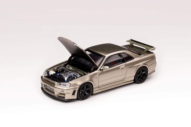 M63412 MOTORHELIX 1:64 Nissan Skyline GT-R R34 Z-TUNE Millennium Jade