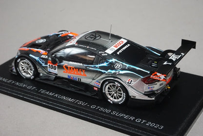 1:43 SPARK SGT065 Honda Stanley NSX-GT TEAM KUNIMITSU GT500 Super GT 2023 #100