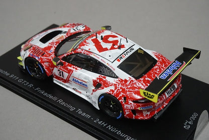 1:43 SPARK SG782 Porsche 911 GT3R Frikadelli Racing Team 24h Nurburgring #31