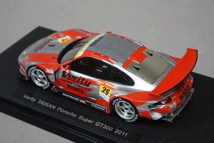 1:43 EBBRO 44576 Porsche Verity TAISAN Super GT300 2011 #26