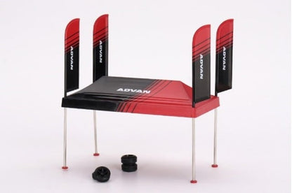 MGTAC20 TSM MINI-GT 1:64 Paddock service tent set ADVAN