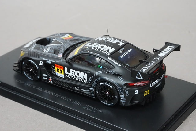 1:43 EBBRO 45659 Mercedes LEON CVSTOS AMG Super GT300 2018 #65