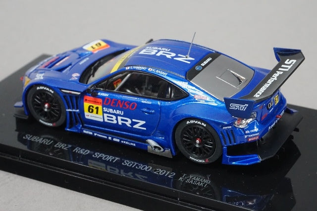 1:43 EBBRO 44750 Subaru BZR R&D Sports SGT300 2012 #61