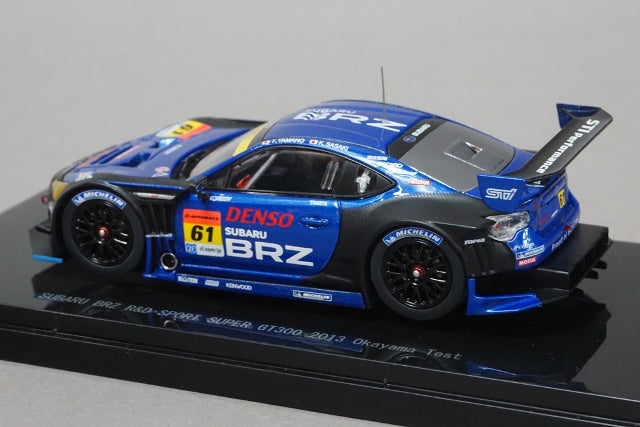 1:43 EBBRO 44947 Subaru BRZ R&D Sports Super GT300 Okayama Test 2013 #61