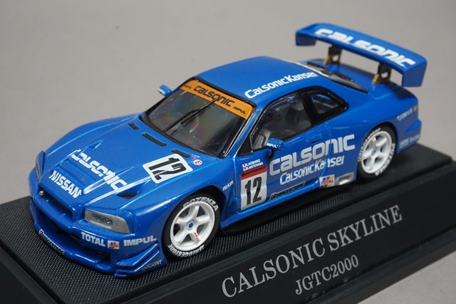 1:43 EBBRO 43140 Nissan CALSONIC SKYLINE JGTC 2000 #12