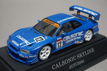 1:43 EBBRO 43140 Nissan CALSONIC SKYLINE JGTC 2000 #12