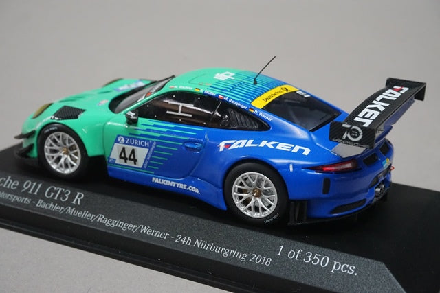 1:43 MINICHAMPS 413186744 FALKEN Motorsports special order Porsche 911 GT3R 2018