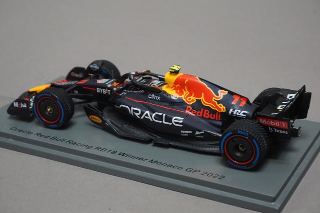 1:43 SPARK S8533 Oracle Red Bull Racing RB18 Monaco GP Winner 2022 #11