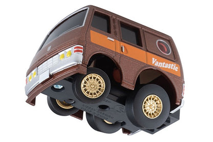 QS-12a TOMYTEC Nissan Caravan 1st Generation Custom Model Brown 328407