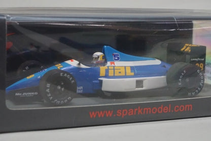 S3964 Spark 1:43 Rial ARC2 Practice Japan GP 1989 B. Gachot #39