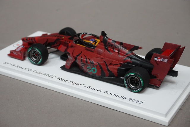 1:43 SPARK SJ131 SF19 Next50 Test 2022 "Red Tiger"