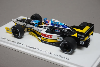 1:43 SPARK FS16 Minardi M197 Heart Japan GP 1997 Ukyo Katayama #20 Suzuka