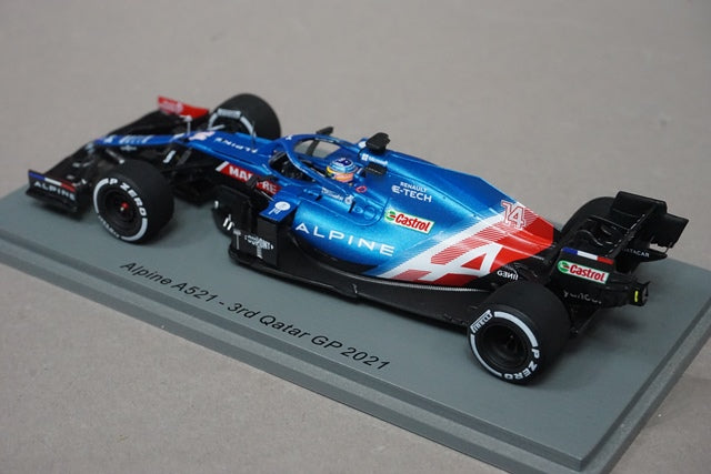 1:43 SPARK S7851 Alpine A521 3rd Qatar GP 2021 #14