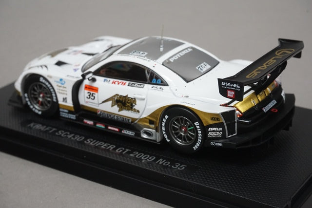 1:43 EBBRO 44185 Lexus KRAFT SC430 Super GT500 2009 #35