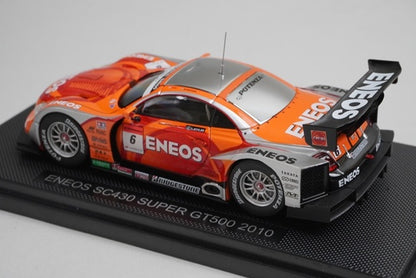1:43 EBBRO 44333 Lexus ENEOS SC430 Super GT500 2010 #6 model car