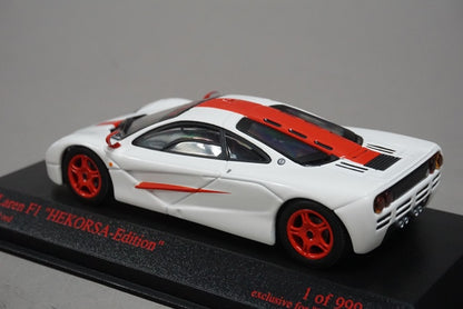 1:43 MINICHAMPS 533133442 McLaren F1 "HEKORSA-Edition" White&Red