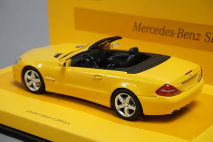 1:43 MINICHAMPS 436037530 Mercedes-Benz SL-Klasse (R230) 2008 Linea Giallo No.3