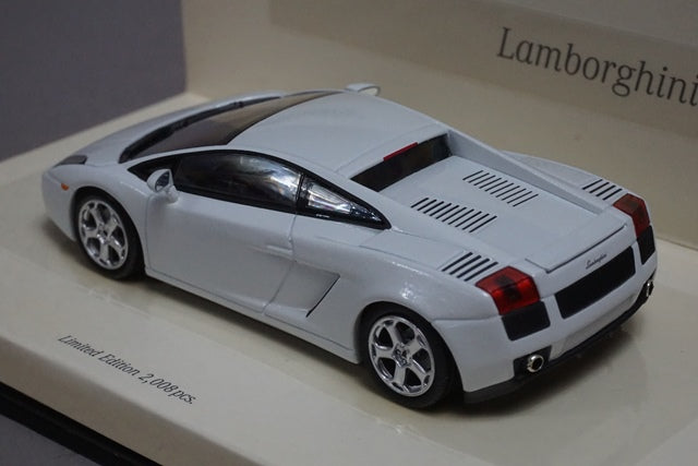 1:43 MINICHAMPS 436103500 Lamborghini Gallardo 2007 Linea Bianco No.8