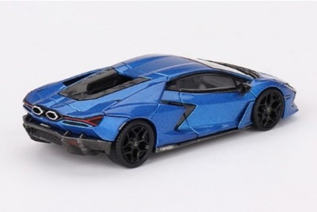 MGT00748-L TSM MINI-GT 1:64 Lamborghini Revuelto Blu Eleos Left-hand drive