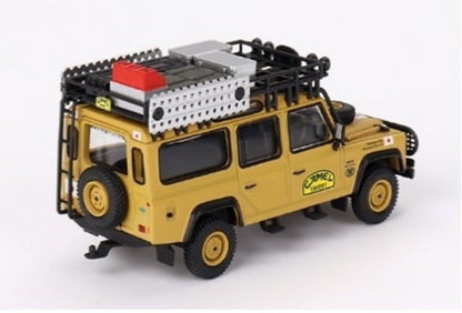 MGT00751-R TSM MINI-GT 1:64 Land Rover Defender 110 Camel Trophy Amazon 1989 Team Japan Right-hand drive