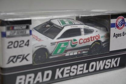 LR301978 Lionel Racing 1:64 Ford Foil Castrol 125 Years Forward 2024 Mustang Brad Keselowski #6