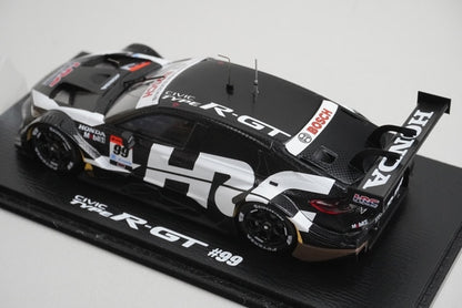 1:43 SPARK HRC-001 Honda Civic Type R-GT #99 model car
