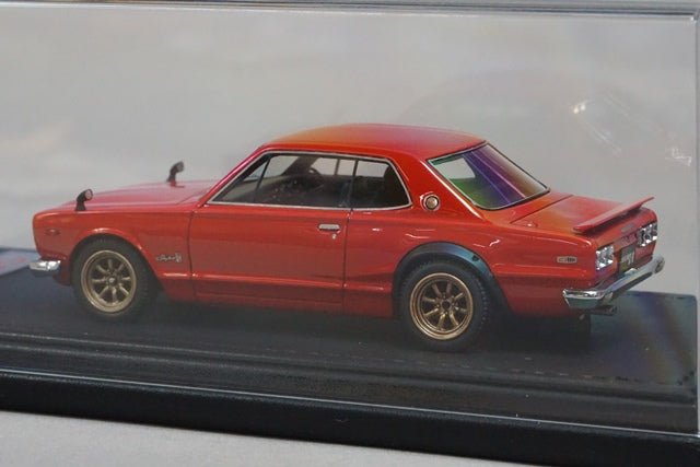 1:43 ignition model IG0015 Nissan Skyline 2000 GT-R Red