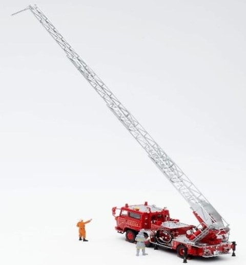 LV-N24c TOMYTEC 1:64 Hino TC343 Ladder Fire Truck Owase Fire Station 330776