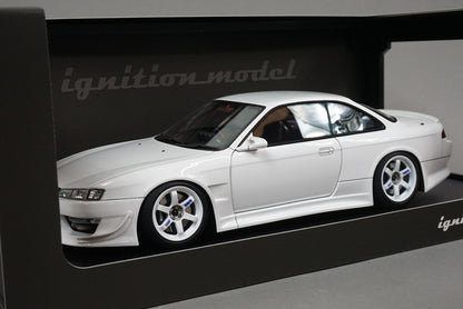 1:18 ignition model IG3080 Nissan VERTEX S14 Silvia White